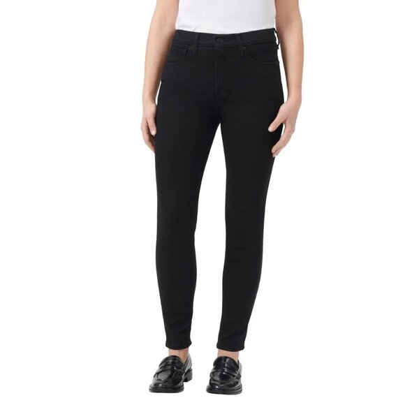 NEW Kirkland Signature Women's Size 10 High-Rise Skinny Fit Black Jeans - Picture 1 of 10
